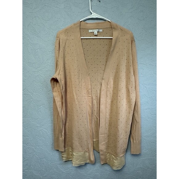 LC Lauren Conrad Size XL Open Cardigan L18 - Picture 1 of 7
